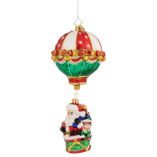 Christopher Radko Christopher Radko Soaring To Holiday Heights Glass Christmas Ornament 1020960 Red {4}