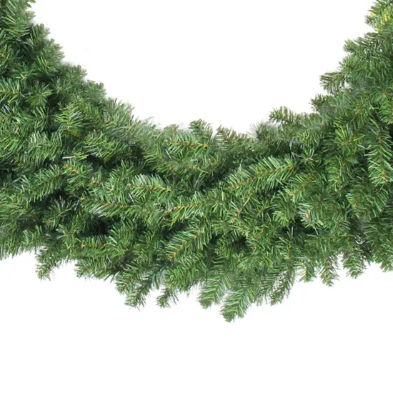 Northlight Artificial Canadian Pine Christmas Wreath - 48" - Unlit Green {4}