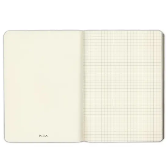 Gallery Leather Grid Journal - Crafted in Maine, USA - Elegant Leather Writing Notebook with 192 Lined Pages - A Timeless Space for Your Thoughts - 8x5.5, Desk Grid Acadia Green {4}