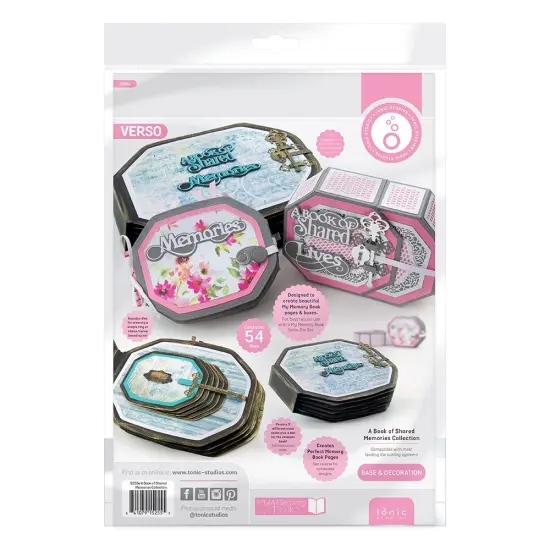 Tonic Studios Die Collection Set-A Book Of Shared Memories Collection {1}