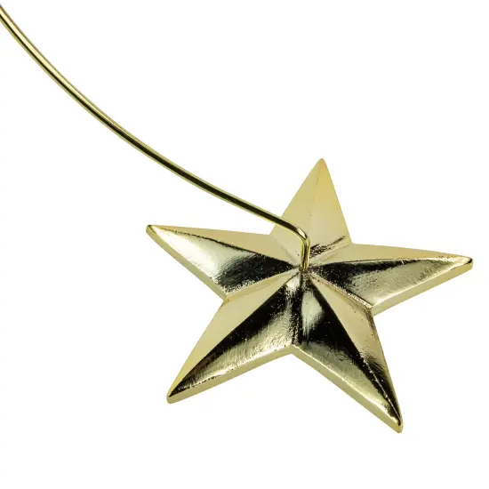 Northlight Star Ornament Holder Christmas Display Stand - 12.5" - Gold {7}