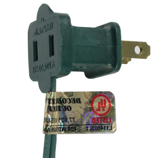 Northlight C7 Twinkling Christmas String Lights - Clear - 24' Green Wire - 25ct {4}