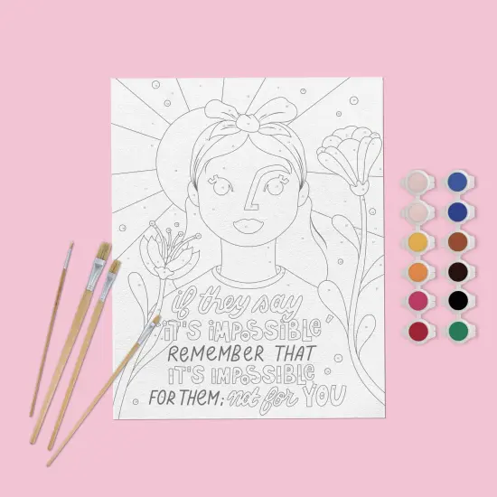 Paint By Number Craft Kit for Kids Stocking Stuffer - Kids Crafts {6}