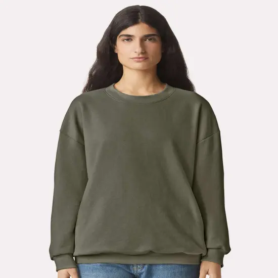 American Apparel&reg; ReFlex Fleece Crewneck Sweatshirt Lieutenan {1}
