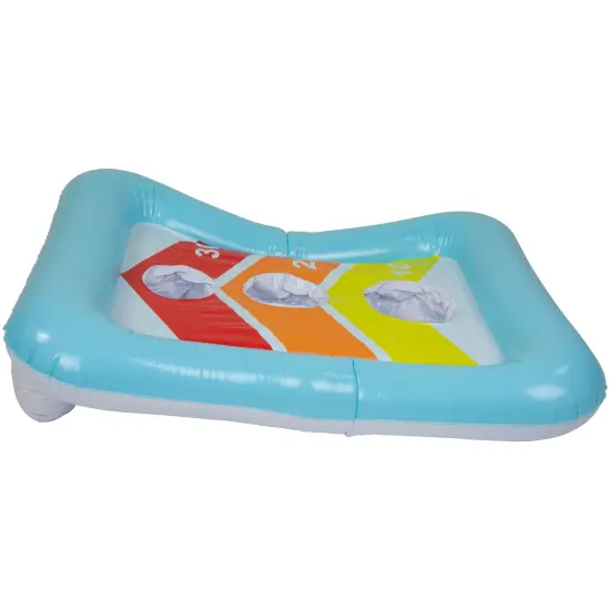Northlight Inflatable Bean Bag Toss Swimming Pool Game Blue {6}