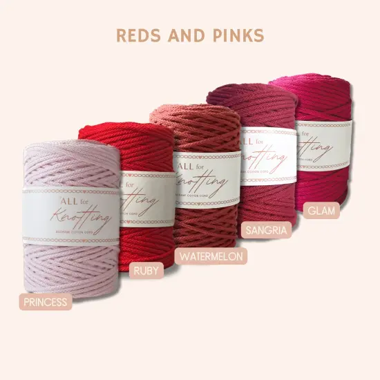 3.5mm Macrame Braided Cord, approx 490ft/163yds ALL FOR KNOTTING Glam {2}