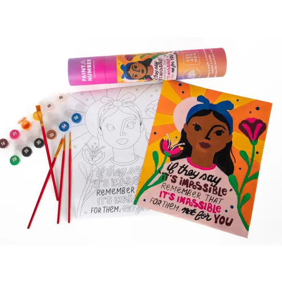 Paint By Number Craft Kit for Kids Stocking Stuffer - Kids Crafts {4}