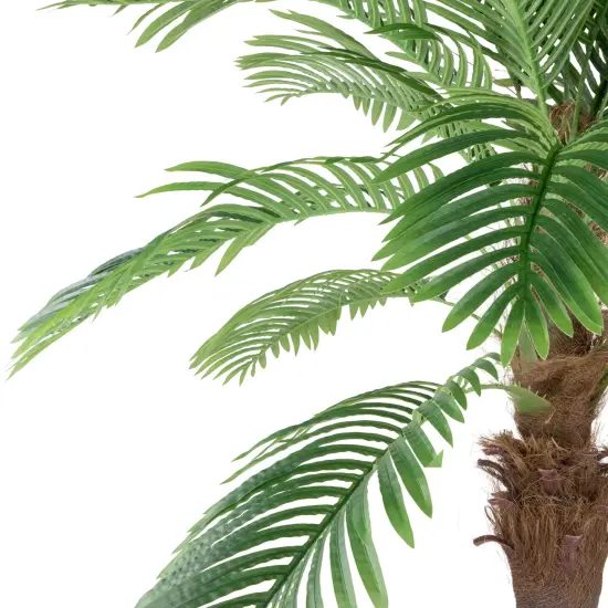 Northlight 8' Artificial Potted Phoenix Palm Tree Green {5}