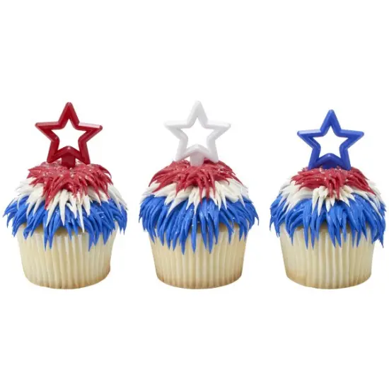 Puffy Star Silhouette DecoPics&reg; 12ct {2}