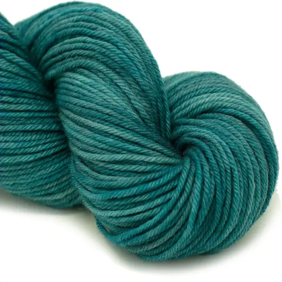 Living Dreams Purity: Organic Merino DK Yarn. Pacific Northwest Hand Dyed. Pond {2}