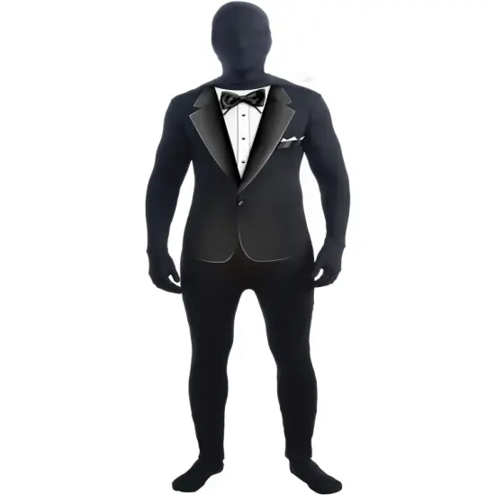 Adult Formal Tuxedo Suit Professional Quality Full Body Jumpsuit {1}