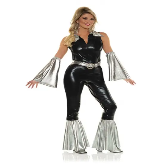 Women's Shakin' 70s Disco Dancing Queen Costume {1}
