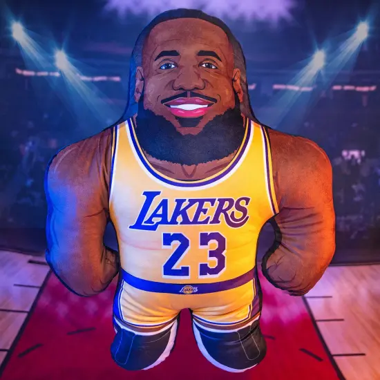 Bleacher Creatures Los Angeles Lakers LeBron James 24" Bleacher Buddy {4}