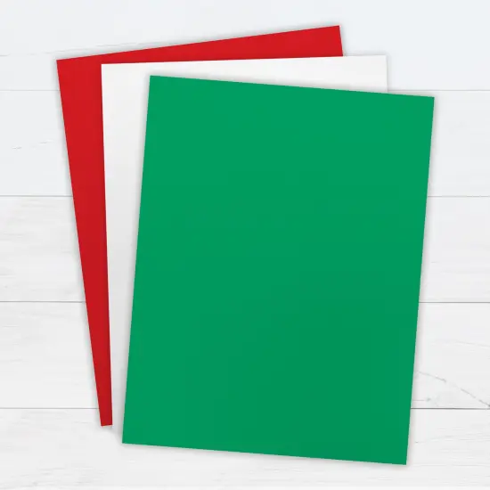 Printworks Holiday Paper, Includes White, Red and Green Paper, 8 ½” x 11”, 300 Sheets (00583) {2}