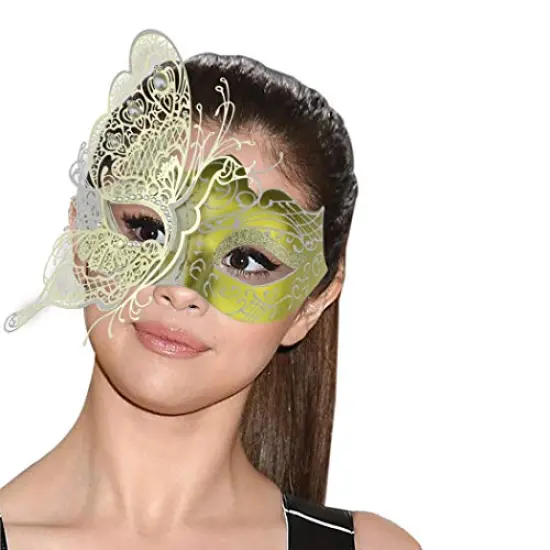 Mysterious Venetian Butterfly Lady Masquerade Halloween Party Mask Evening Prom Ball Mask Bar Costumes Accessory {4}