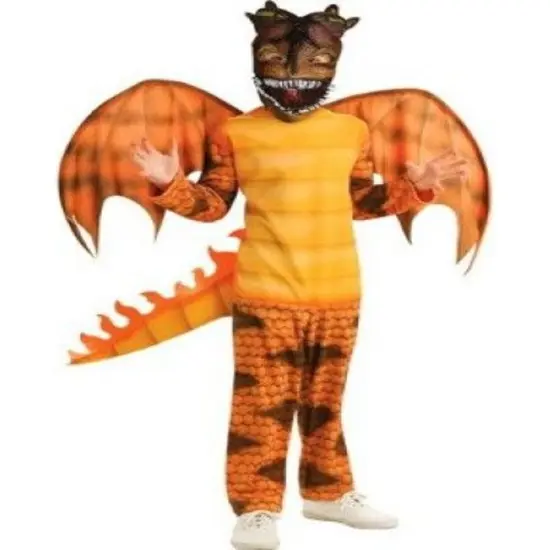 How To Train Your Dragon Monstrous Nightmare Child's Costume {1}