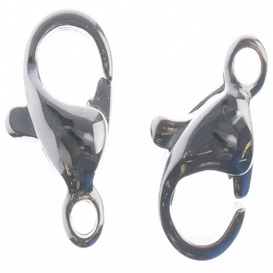 John Bead Stainless Steel Lobster Clasp 10/Pkg-10x6.5mm {3}