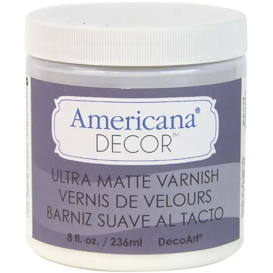 DecoArt Americana Decor Ultra Matte Varnish-8oz {1}