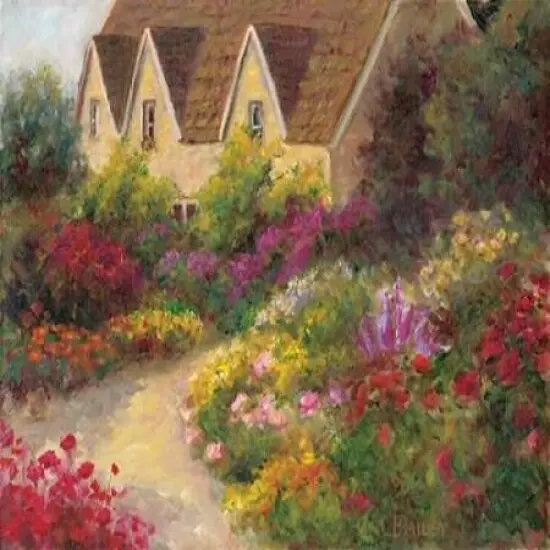 English Garden Poster Print by Carol Bailey - Item # VARPDXBAI107 {1}