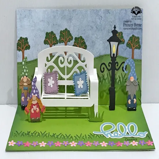 Karen Burniston Dies-Tiny Gnomes- Stamping Die Set {3}