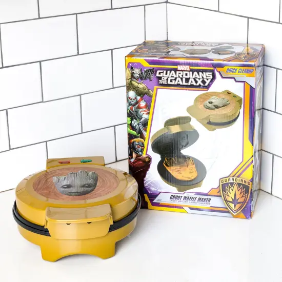 Uncanny Brands Marvel Groot Waffle Maker {5}