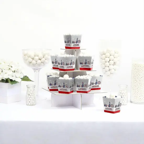 Big Dot of Happiness Cheerio, London - Party Mini Favor Boxes - British UK Party Treat Candy Boxes - Set of 12 {4}