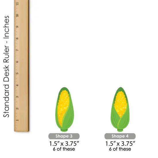Big Dot of Happiness It's Corn - DIY Shaped Fall Harvest Party Cut-Outs - 24 Count {7}