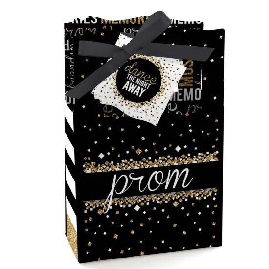 Big Dot of Happiness Prom - Prom Night Party Favor Boxes - Set of 12 {1}