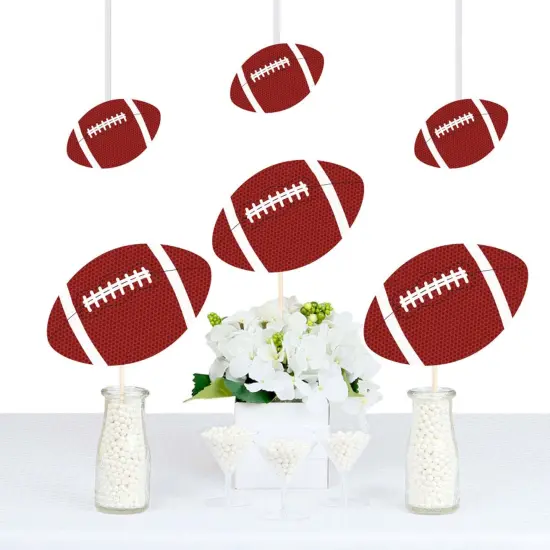 Big Dot of Happiness End Zone - Football - Decorations DIY Baby Shower or Birthday Party Essentials - Set of 20 {1}