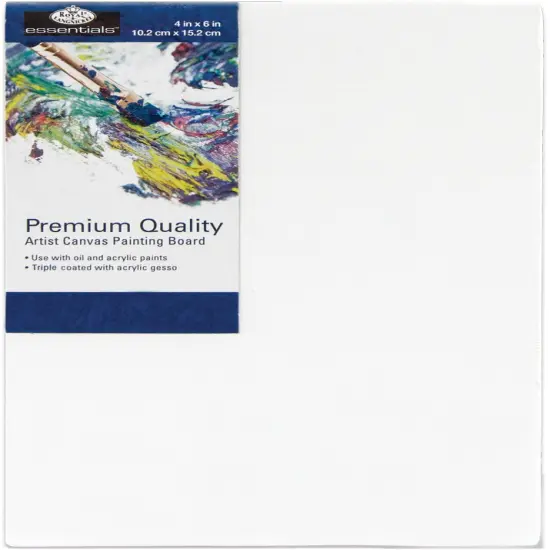 Royal Langnickel essentials(TM) Premium Canvas Board-4"x6" {1}