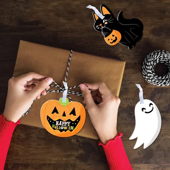 Big Dot of Happiness Jack-O'-Lantern Halloween - Kids Halloween Decorations - Tree Ornaments - Set of 12 {4}