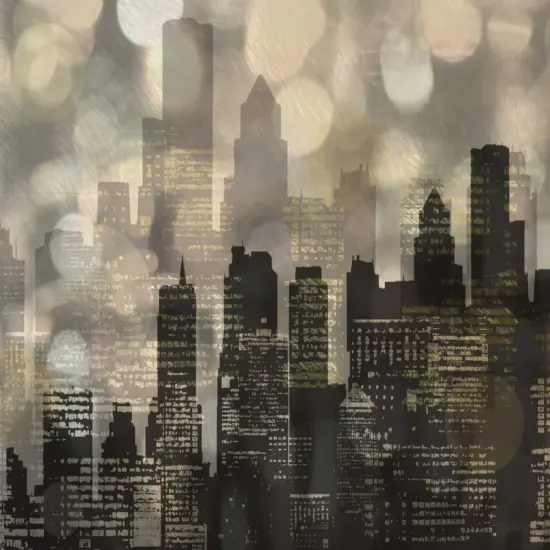 City L Lights Poster Print by Katrina Craven - Item # VARPDX14572 {2}