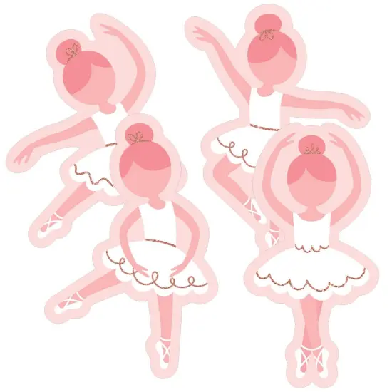Big Dot of Happiness Tutu Cute Ballerina - Decorations DIY Ballet Birthday Party or Baby Shower Essentials - Set of 20 {3}