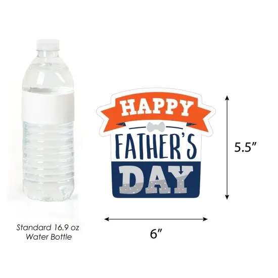 Big Dot of Happiness Happy Father's Day - Decorations DIY We Love Dad Party Essentials - Set of 20 {6}