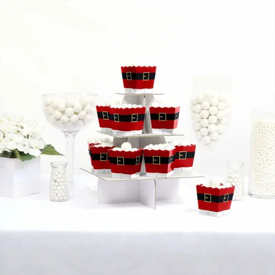 Big Dot of Happiness Jolly Santa Claus - Party Mini Favor Boxes - Christmas Party Treat Candy Boxes - Set of 12 {3}
