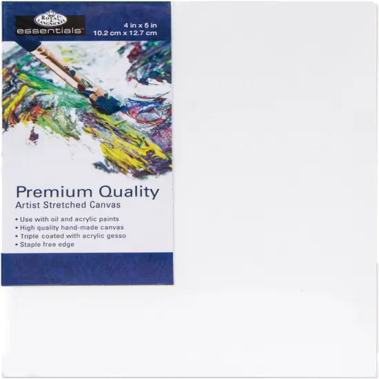 Royal Langnickel essentials(TM) Premium Stretched Canvas-4"x5" {1}