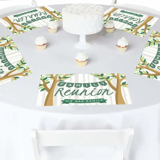 Big Dot of Happiness Family Tree Reunion - Paper Family Gathering Party Coloring Sheets - Activity Placemats - Set of 16 {4}