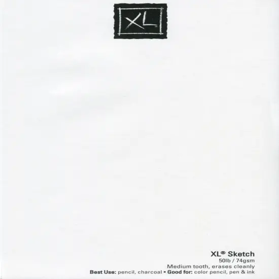 Canson XL Sketch Pad 9"X12"-100 Sheets {4}