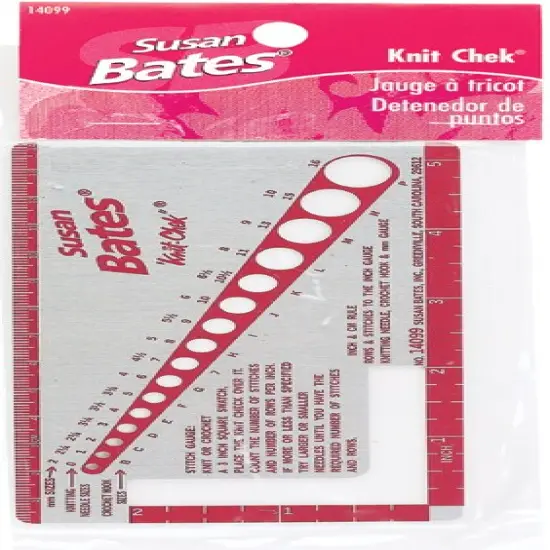 Susan Bates Knit-Check-3"X5.5" {1}