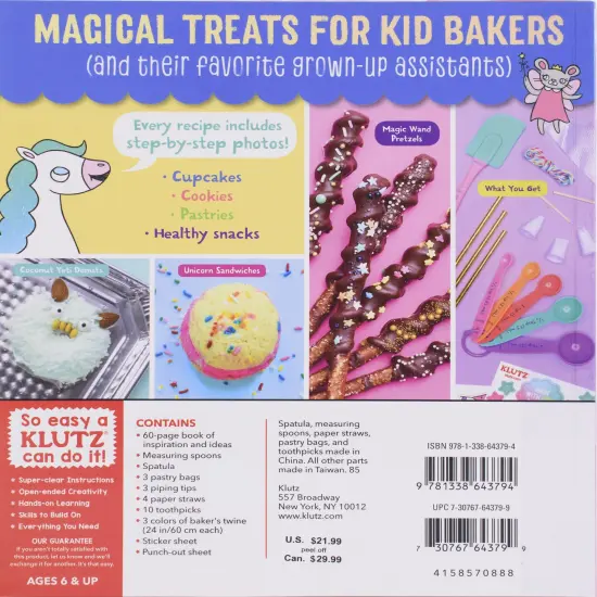 Klutz Kids Magical Baking Book Kit {3}