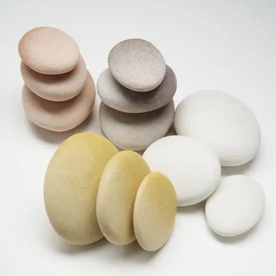 Natural Sorting Stone, Pack of 12 {2}