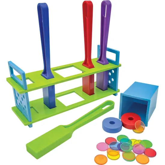 Up-Close Science: Magnetic Wands, Rings & Discs Activity Set {2}