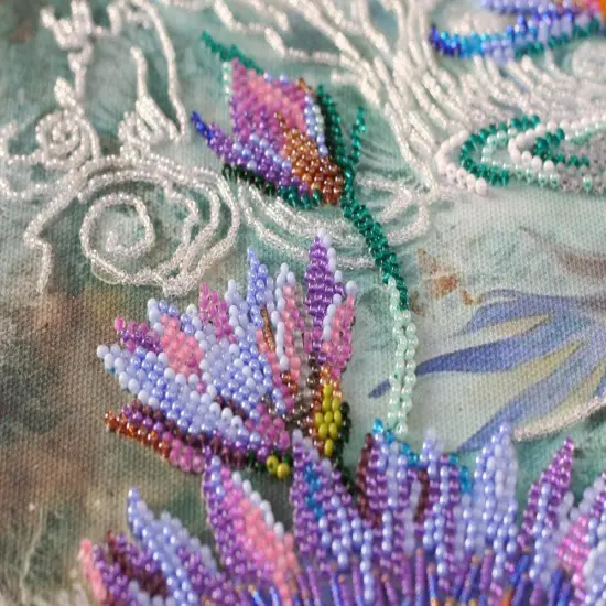 Bead Embroidery Kit - Golden beetle {6}