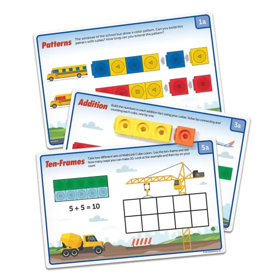 Mathlink&reg; Cubes Kindergarten Math Activity Set: Mathmobiles! {5}