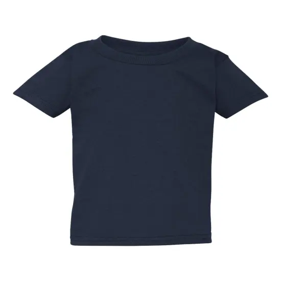 Gildan&reg; Heavy Cotton Toddler Crewneck Short Sleeve T-Shirt Navy {1}