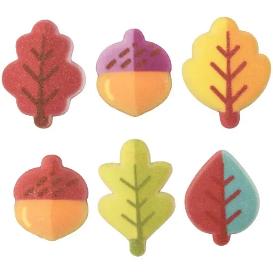 Autumn Leaves Dec-Ons&reg; Decorations 12ct {1}