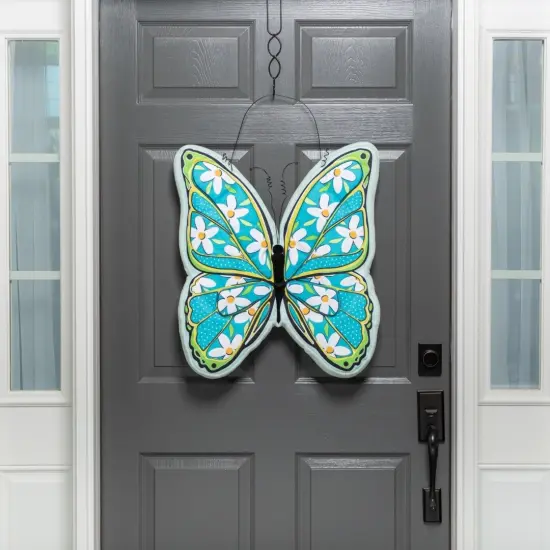 Summer Floral Butterfly Door Decoration Hanger {2}