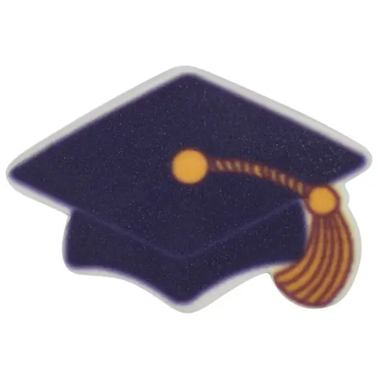 Graduation Hat Sweet D&eacute;cor&reg; Edible Decorations 12ct {1}