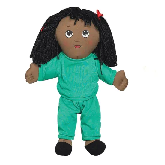 Sweat Suit Doll, African American Girl {2}