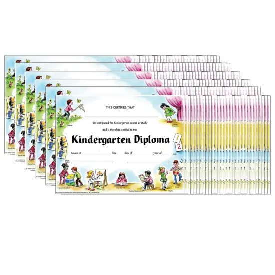 Kindergarten Diploma, 30 Per Pack, 6 Packs {1}